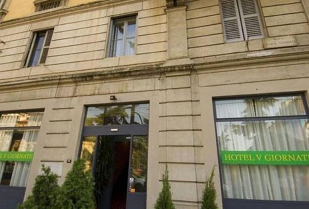 Hotel Cinque Giornate Milão Exterior foto